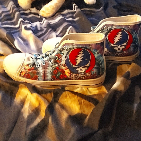 Custom grateful dead shoes - Picture 2 of 3